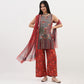 Printed Straight Kurta with Pant and Dupatta Set
