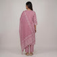 Cotton Printed Kurta with Pant & Dupatta Set