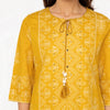 Printed Cotton Kurta with Pant & Dupatta Set