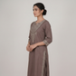 Embroidered Straight Kurta