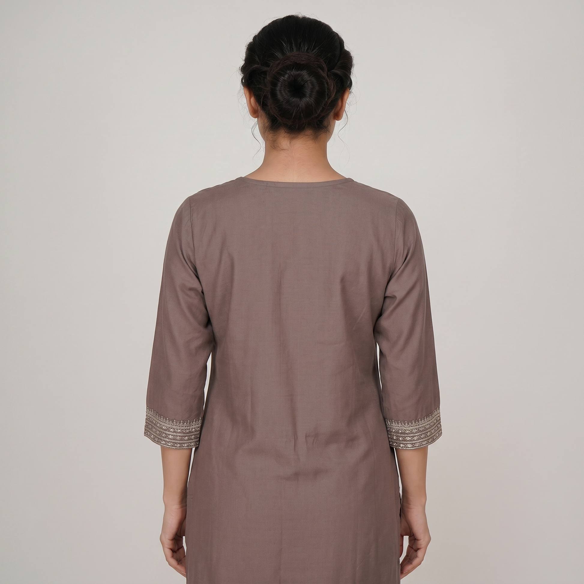 Embroidered Straight Kurta