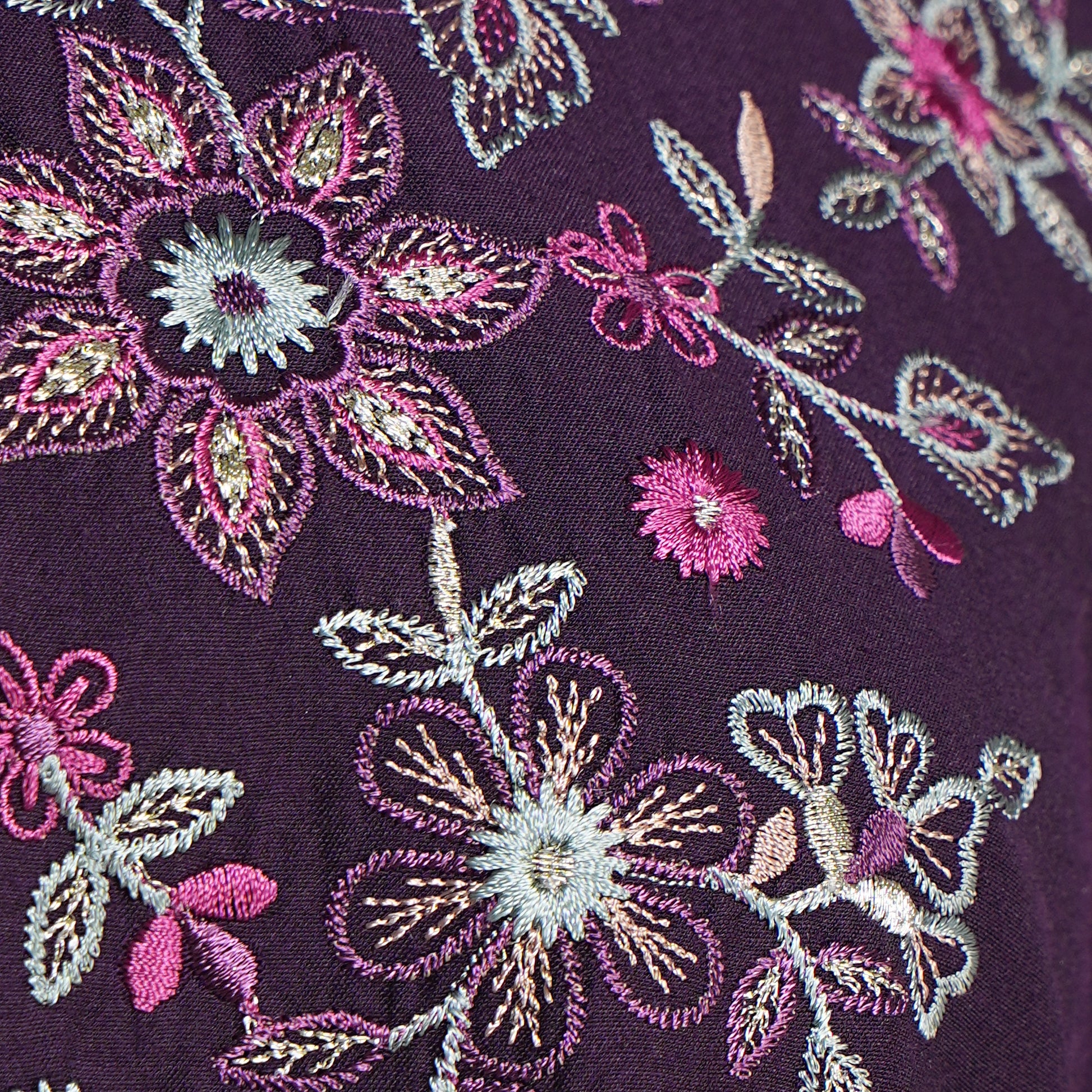 Embroidered A-Line Kurta with Pant Set