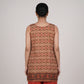 Printed Sleeveless Kurta with Palazzo Set