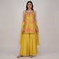 Printed Kurta and Palazzo with Dupatta Set