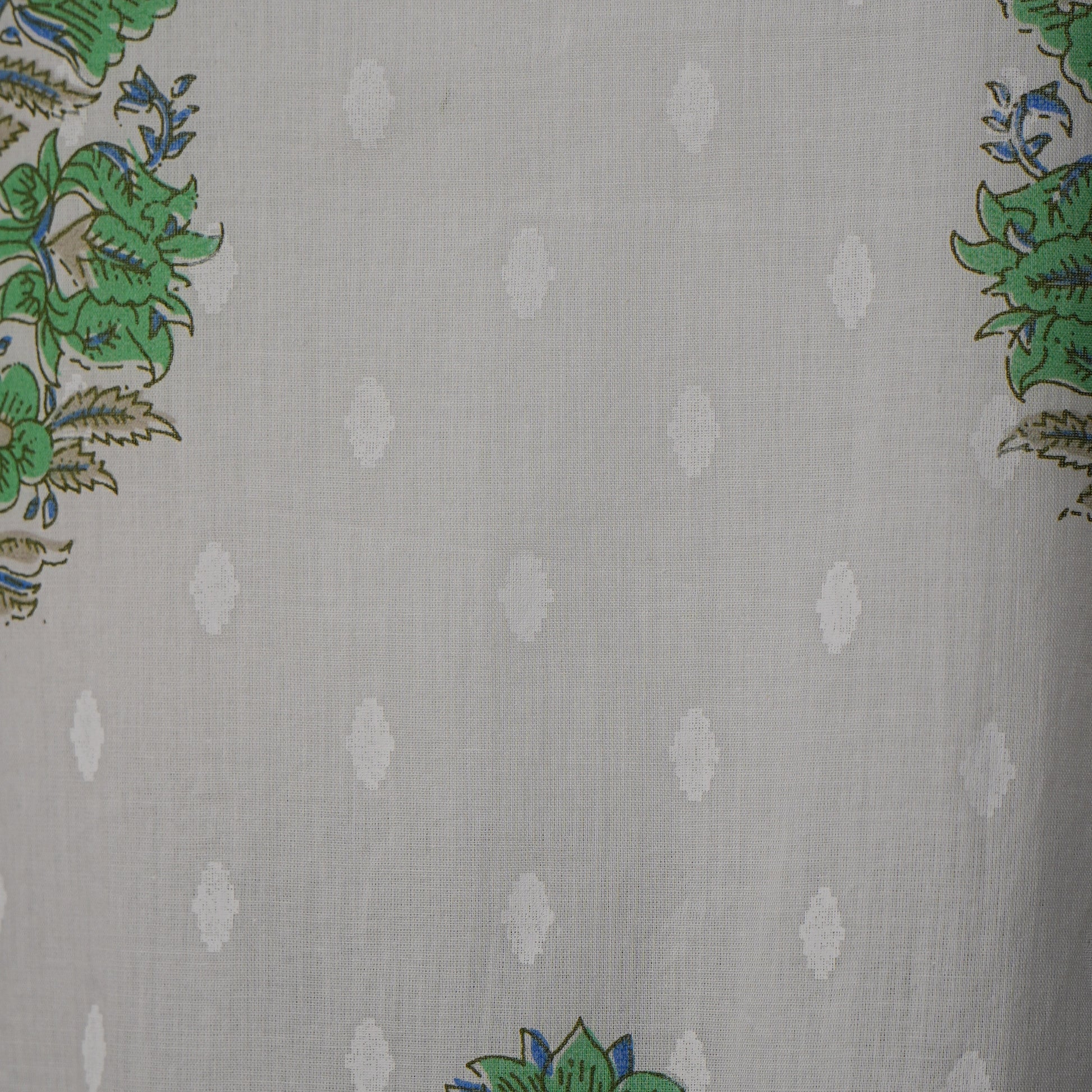 Printed V-Neck Kurta with Pant Set