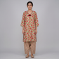 Cotton Printed A-Line Kurta with Pant Set