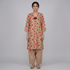 Cotton Printed A-Line Kurta with Pant Set
