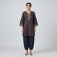 Cotton Printed A-Line Kurta with Pant Set