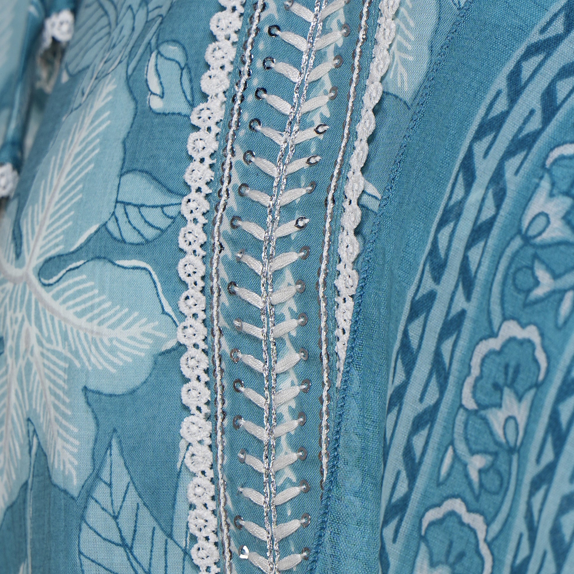 Cotton Printed Kurta with Pant & Dupatta Set