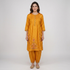 Embroidered A-Line Kurta with Pant Set