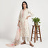Embroidered Kurta with Pant and Dupatta Set