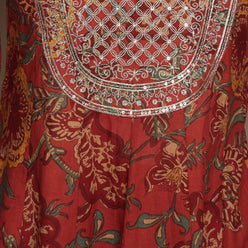 Cotton Printed Kurta with Sharara & Dupatta Set