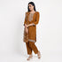 Embroidered Kurta with Pant and Dupatta Set