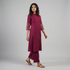 Embroidered Kurta with Pant Set