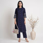 Embroidered Kurta with Pant Set
