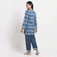 Cotton Printed Kurta with Pant Set