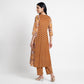 Cotton Printed V-Neck Kurta with Pant and Dupatta Set