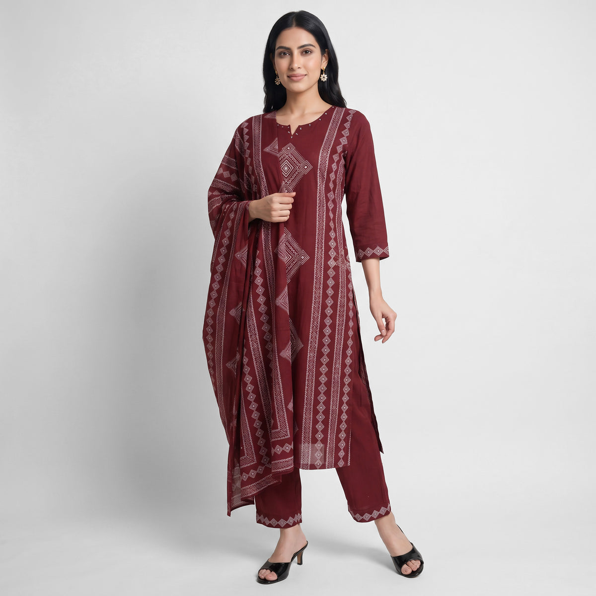 Cotton Printed Regular Ethnic Sets