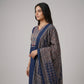 Solid 3 Pc Kurta, Pant, Dupatta Set