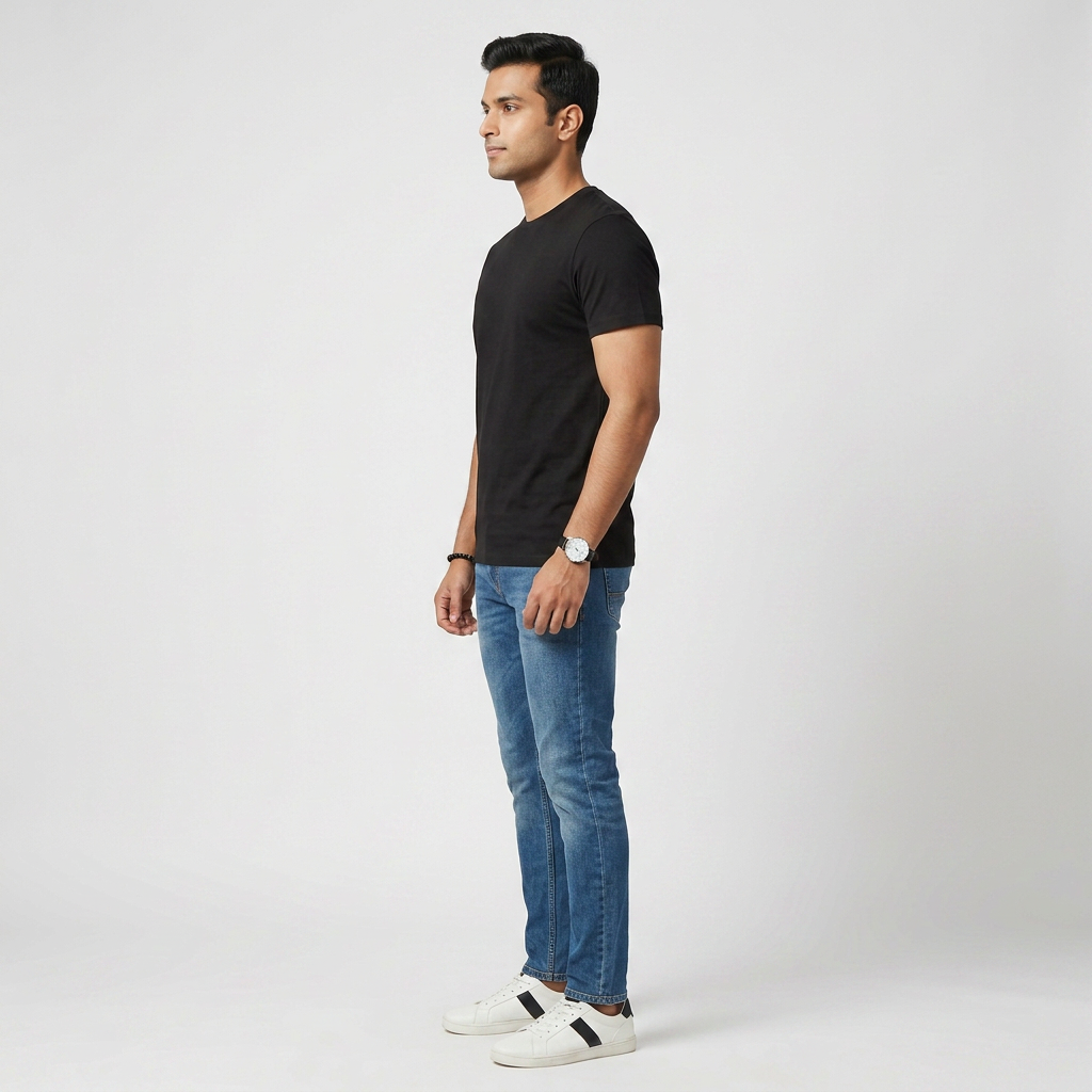 Double Dyed Crew Cotton Plus T-Shirt