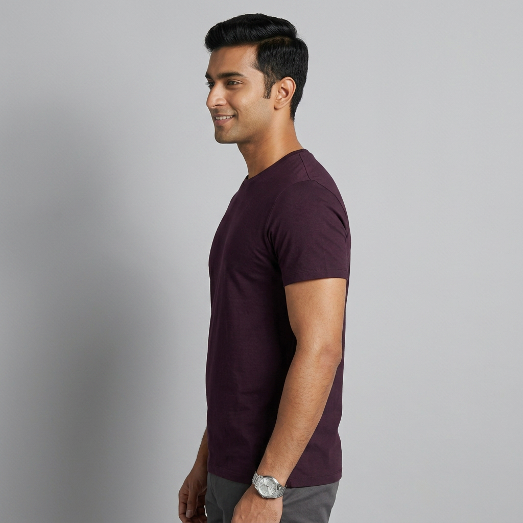 Double Dyed Crew Cotton Plus T-Shirt