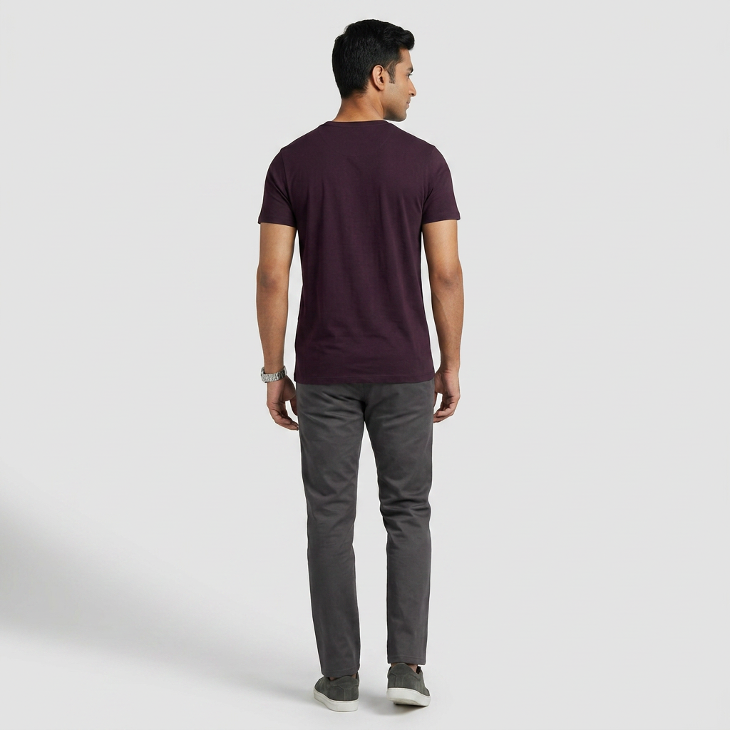 Double Dyed Crew Cotton Plus T-Shirt