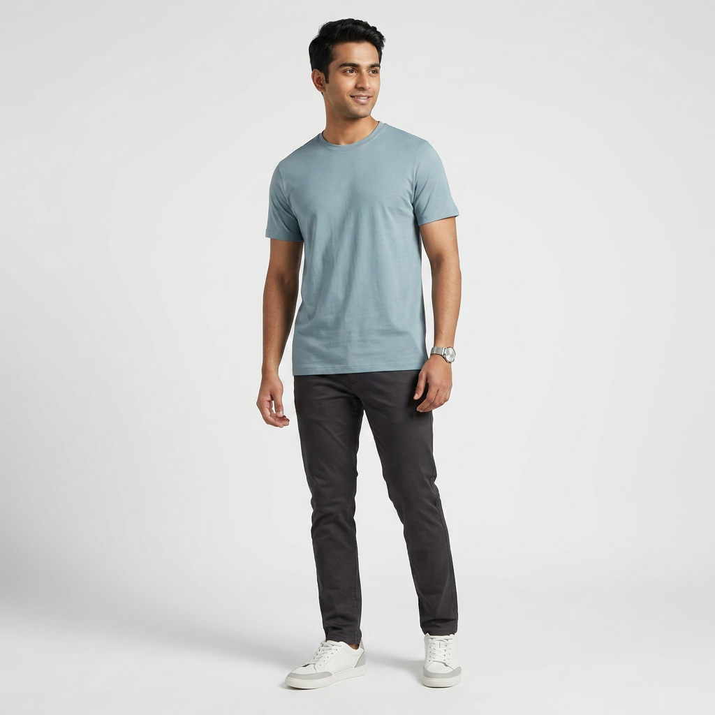 Double Dyed Crew Cotton Plus T-Shirt
