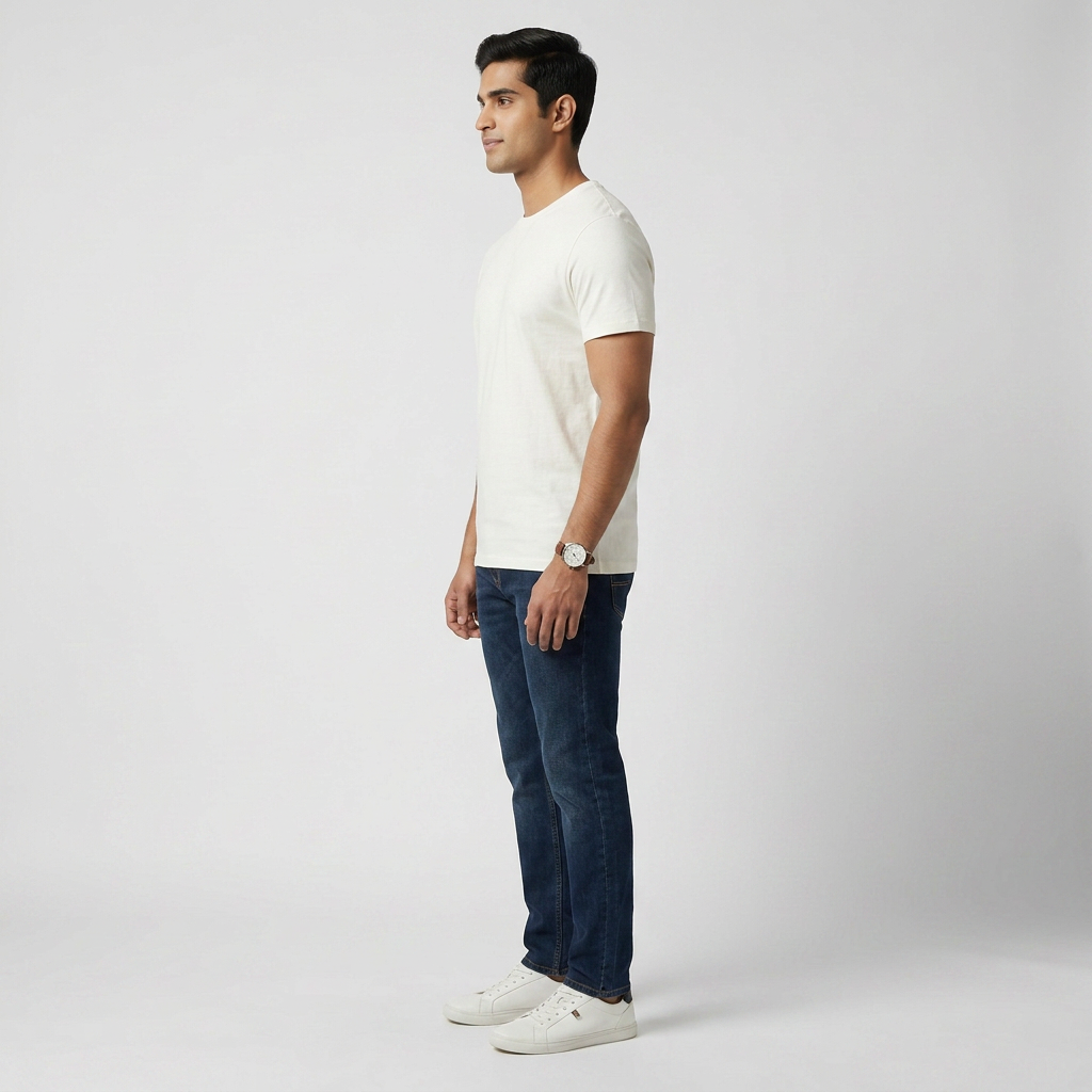 Double Dyed Crew Cotton Plus T-Shirt