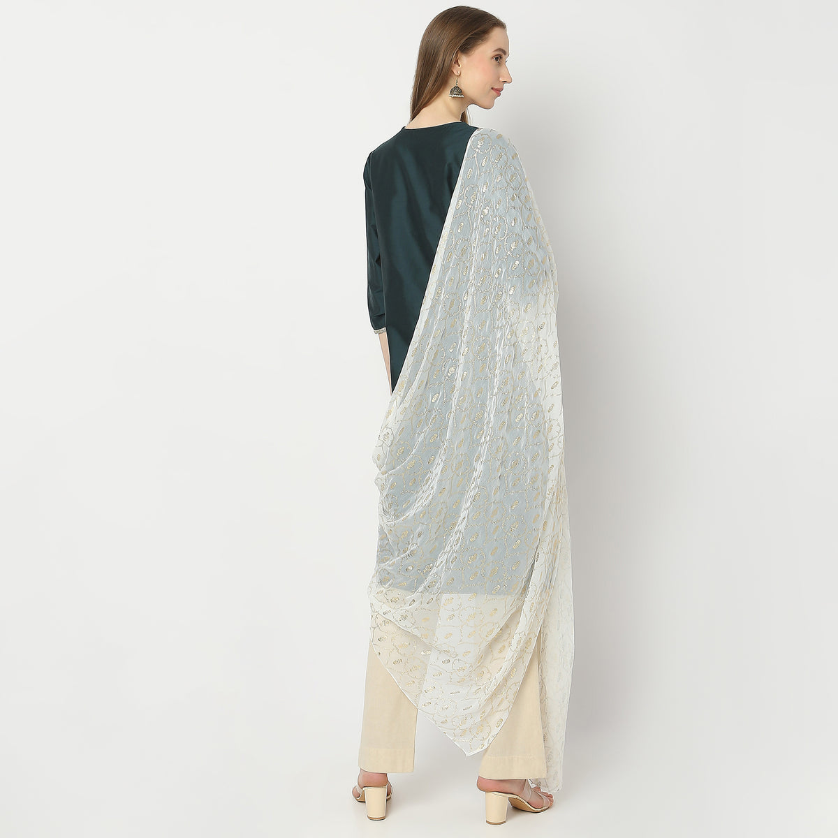 Nylon Embellished Dupatta