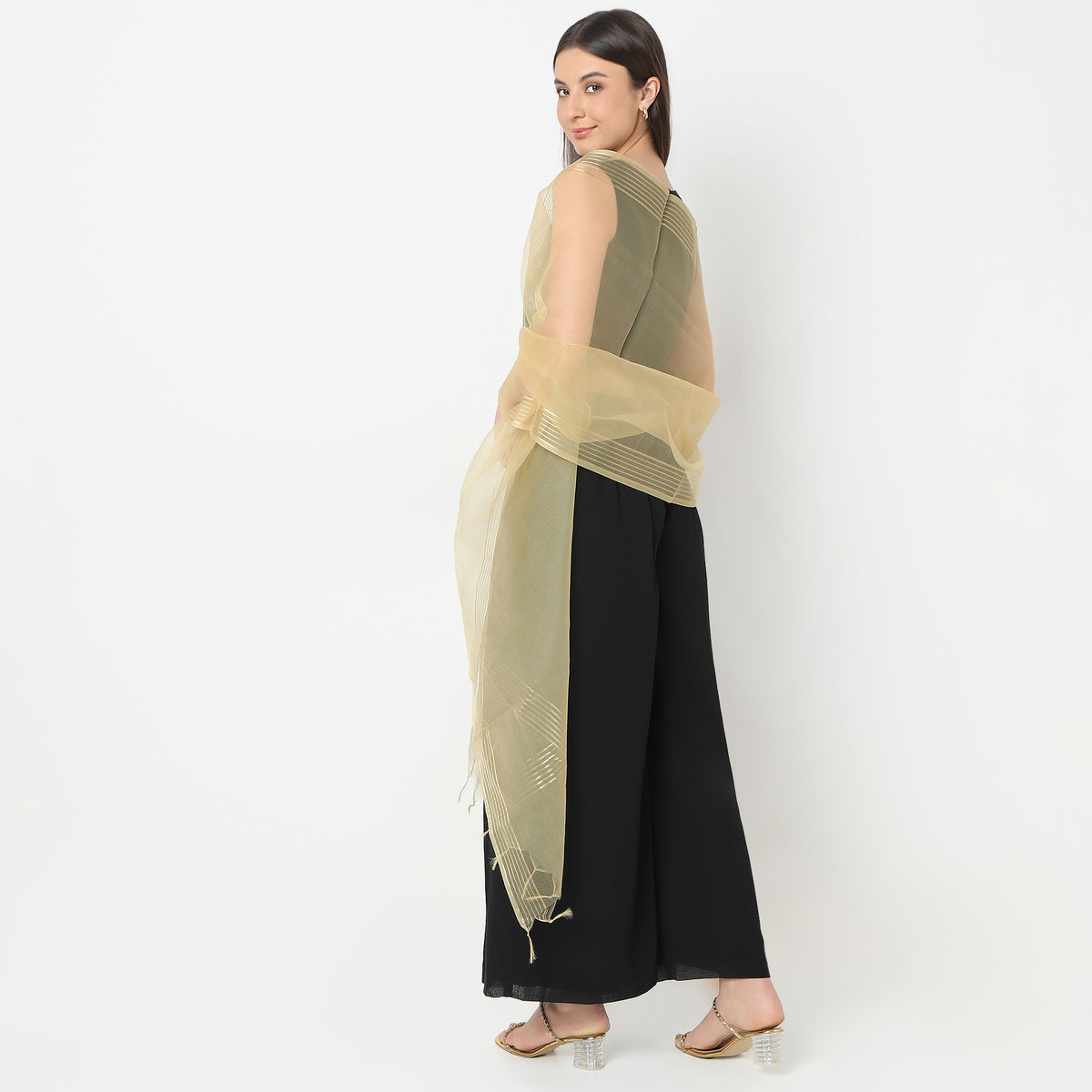 Polyester Solid Dupatta