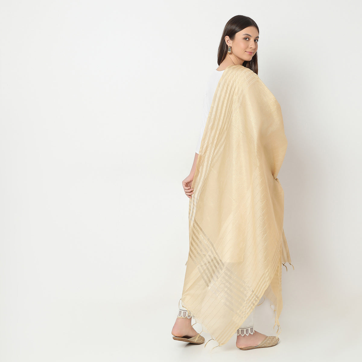 Polyester Solid Dupatta