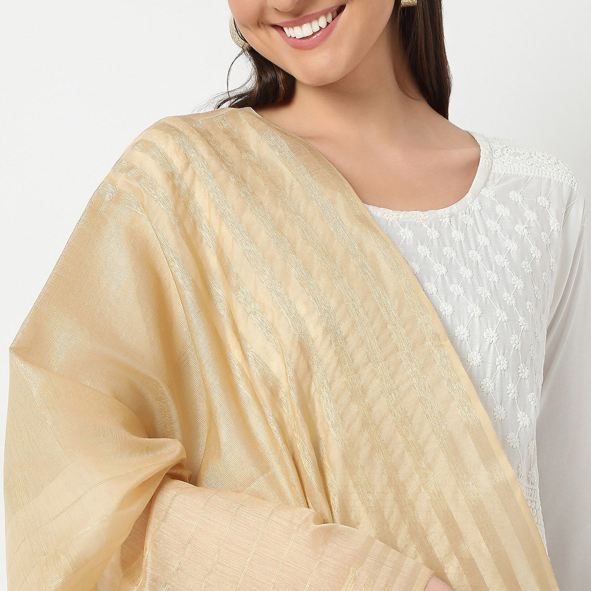 Polyester Solid Dupatta