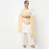 Foil Printed Chiffon Dupatta