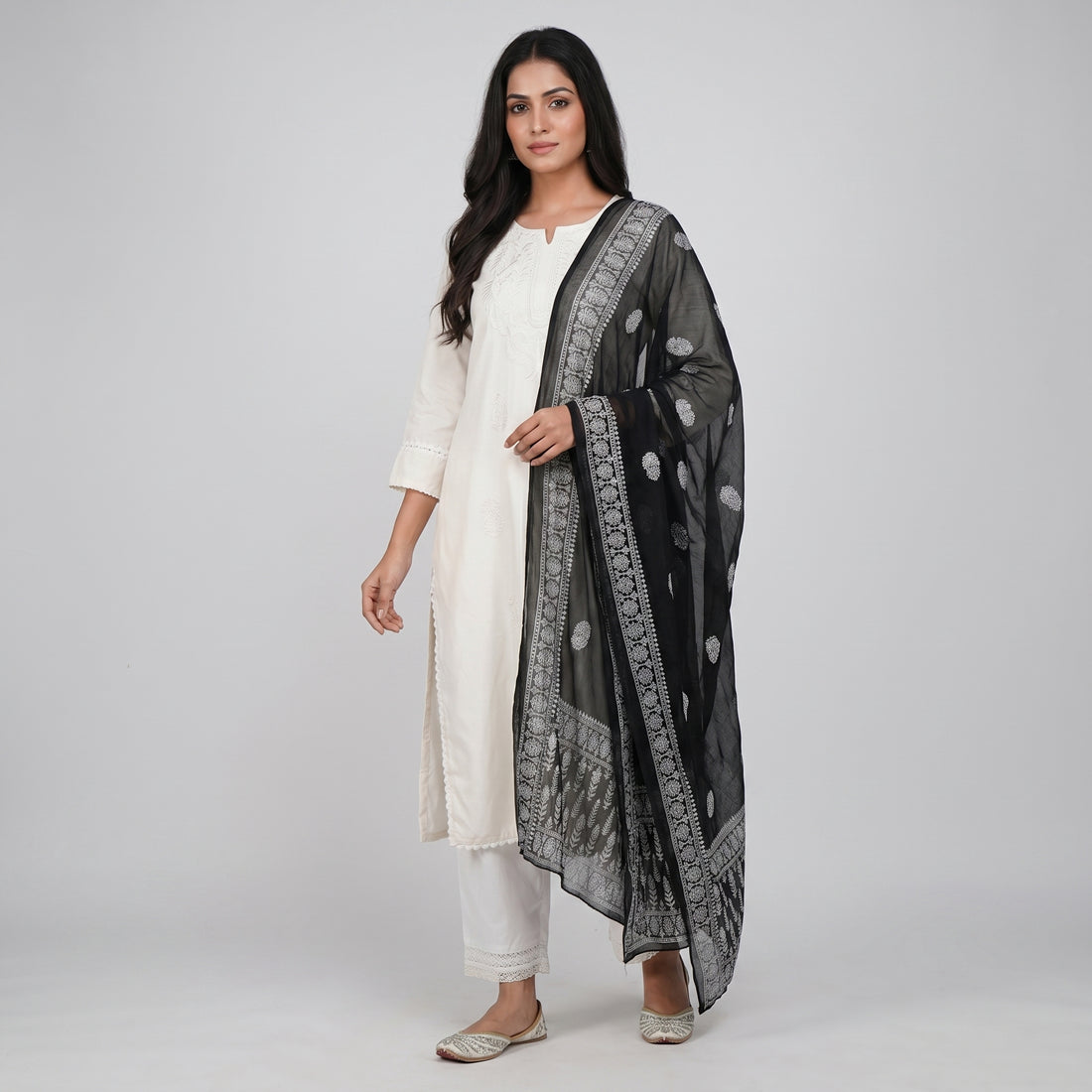 Khadi Printed Chiffon Dupatta