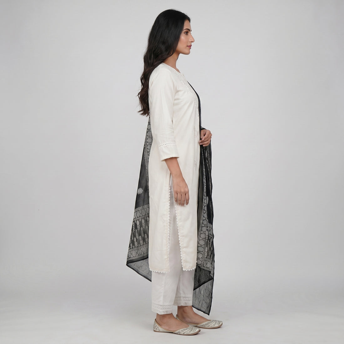 Khadi Printed Chiffon Dupatta