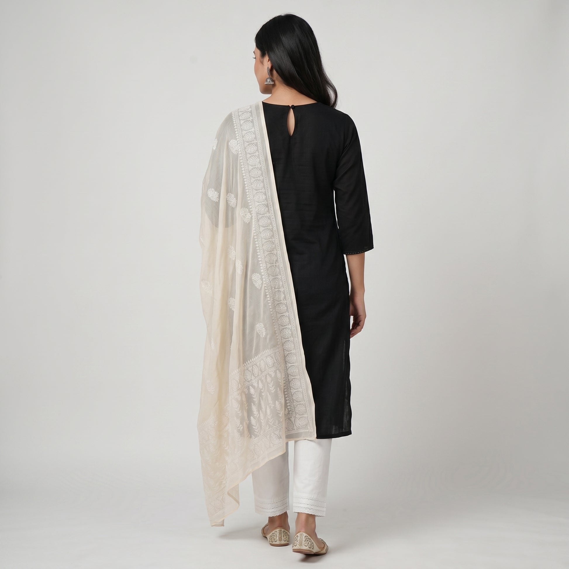 Khadi Printed Chiffon Dupatta