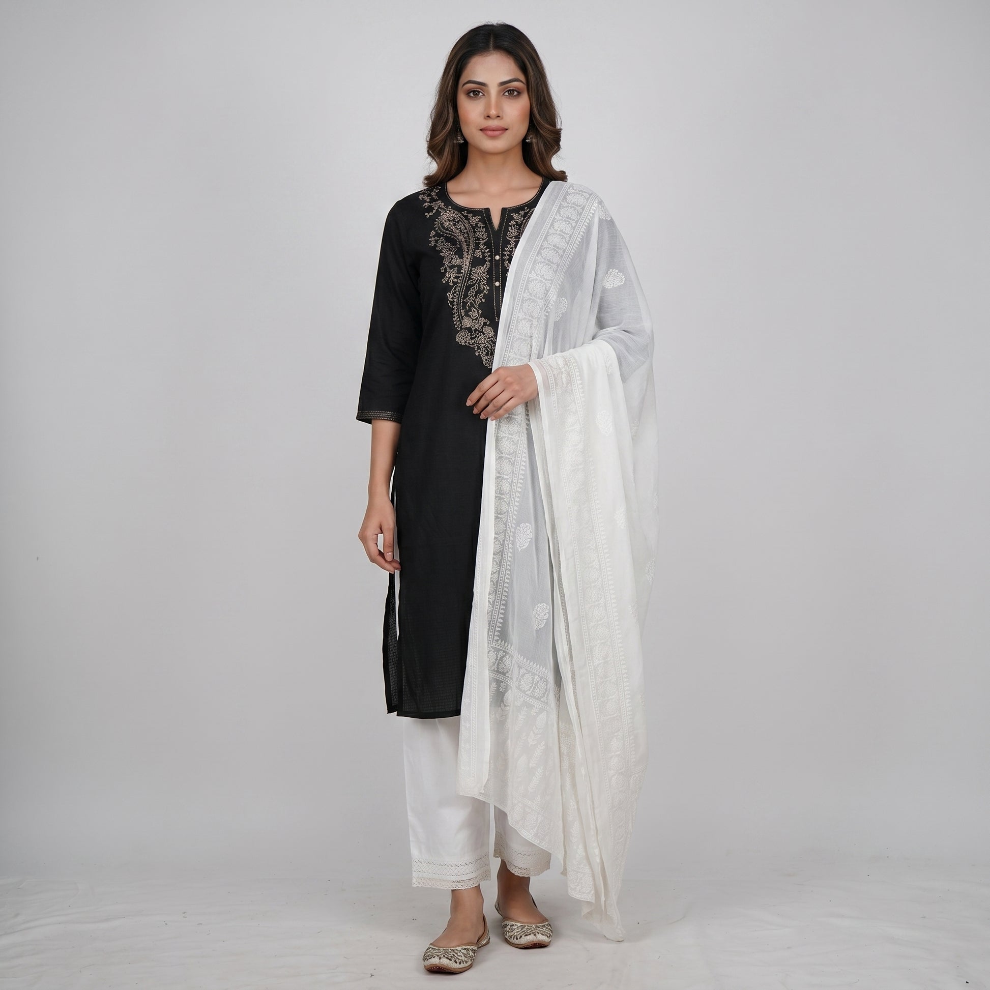 Khadi Printed Chiffon Dupatta