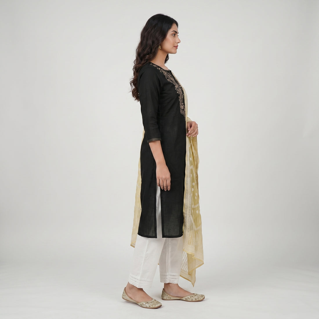 Khadi Printed Chiffon Dupatta