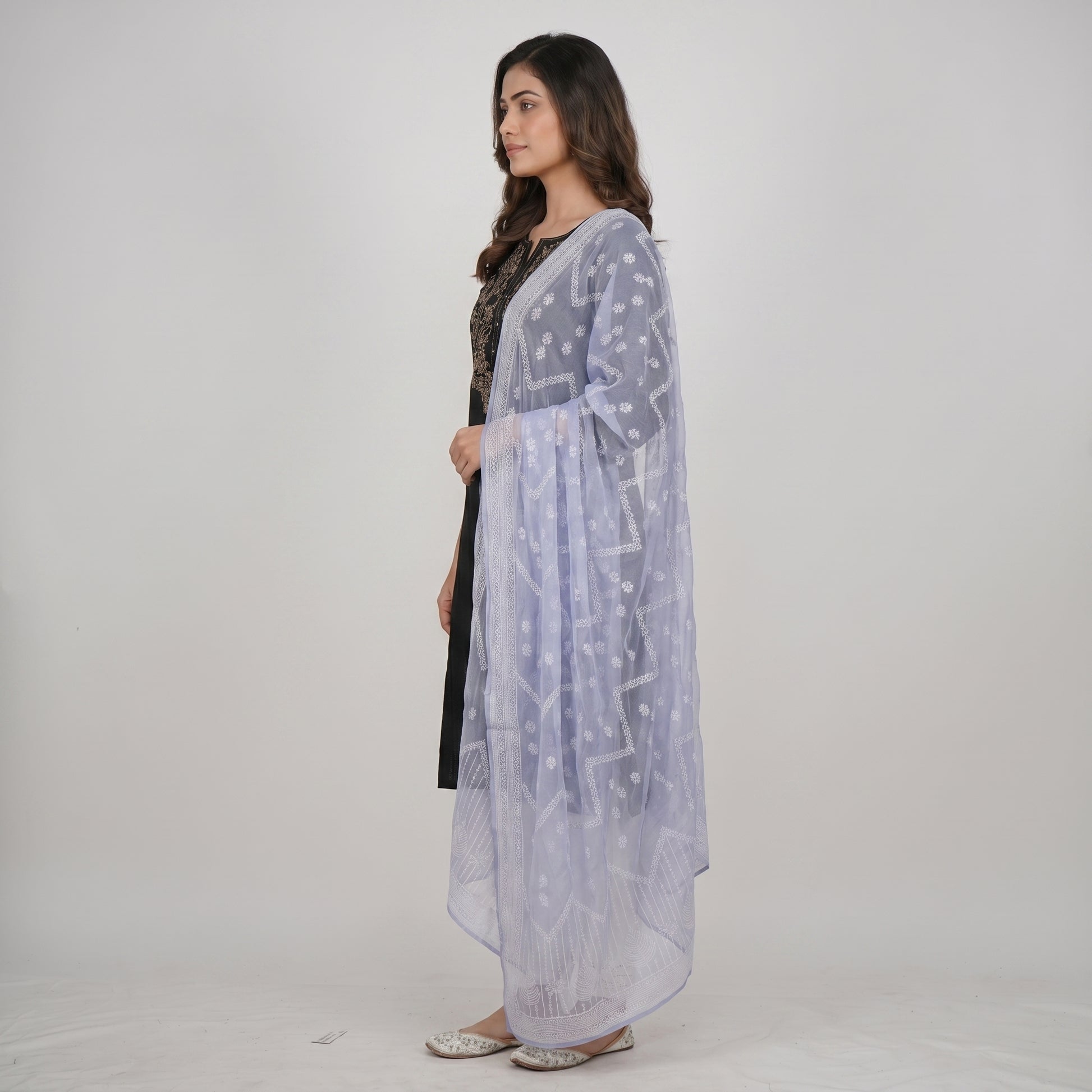 Khadi Printed Chiffon Dupatta