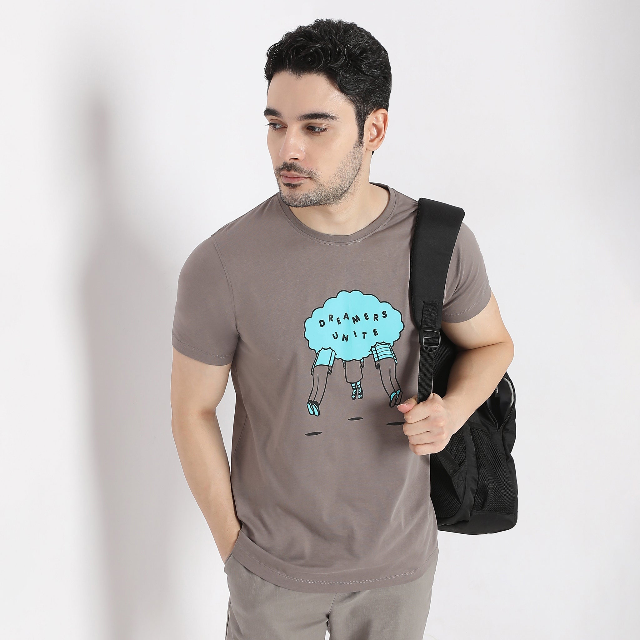 Graphic Crew Neck Modern Home T-Shirt