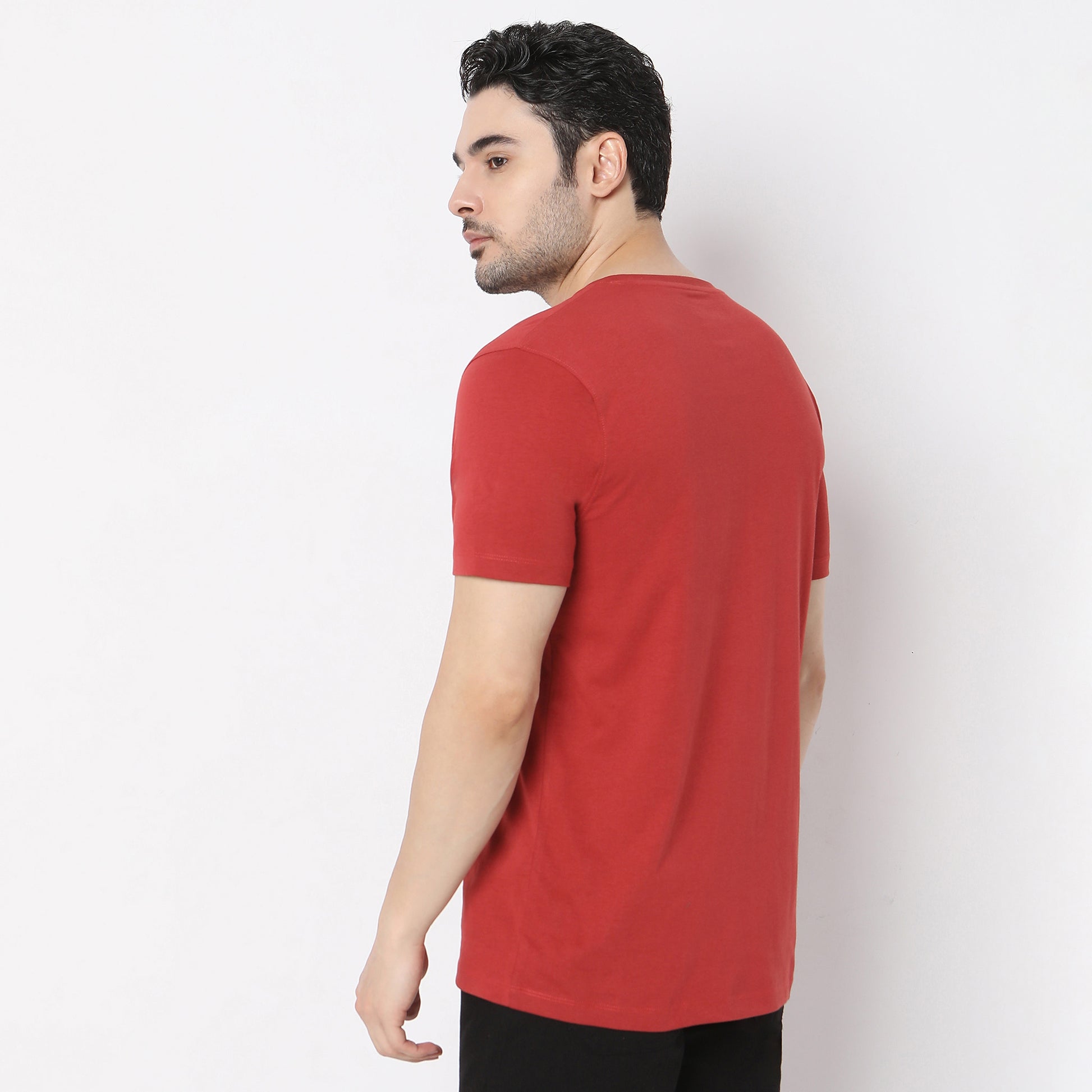 Graphic Crew Neck Modern Home T-Shirt