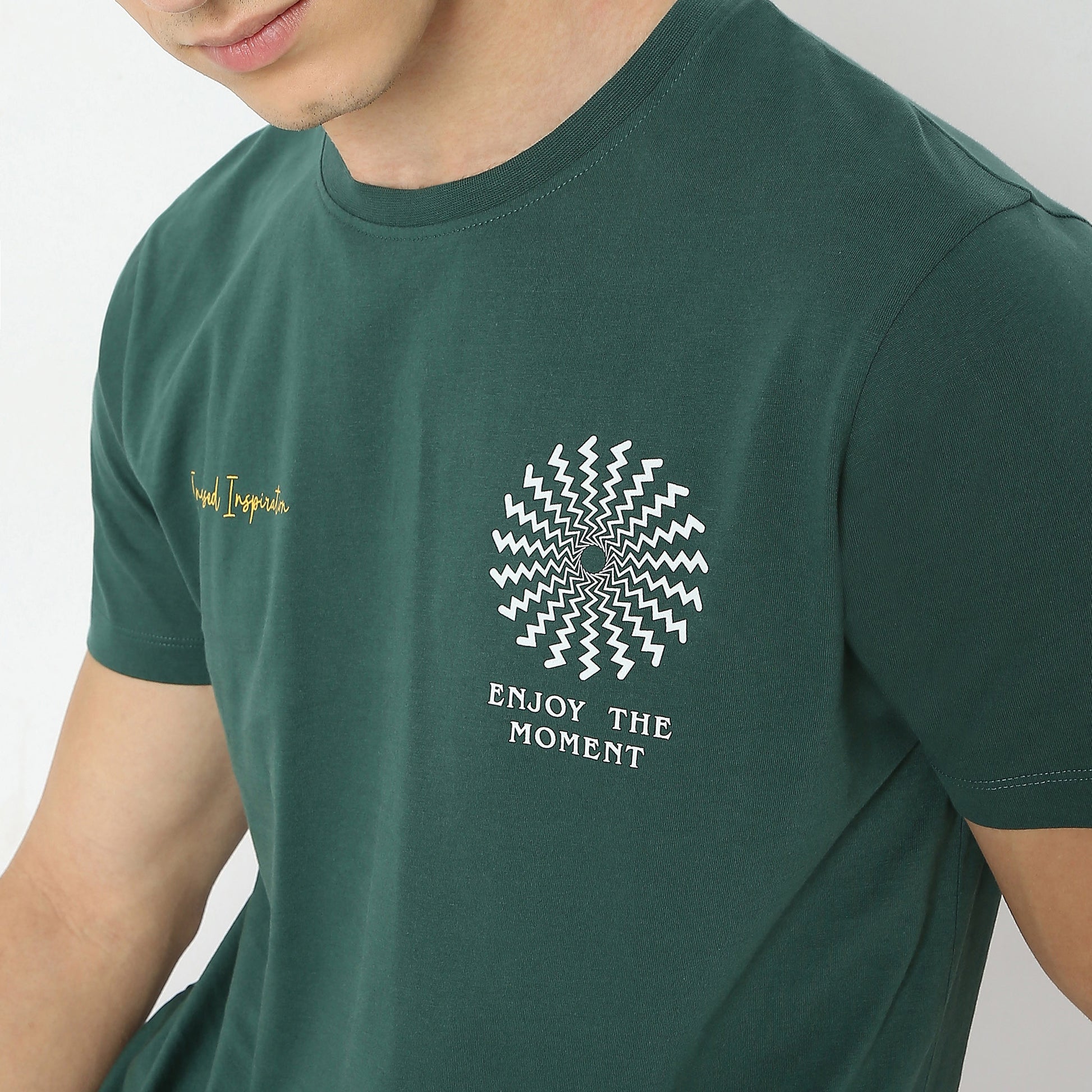 Graphic Crew Neck Modern Home T-Shirt