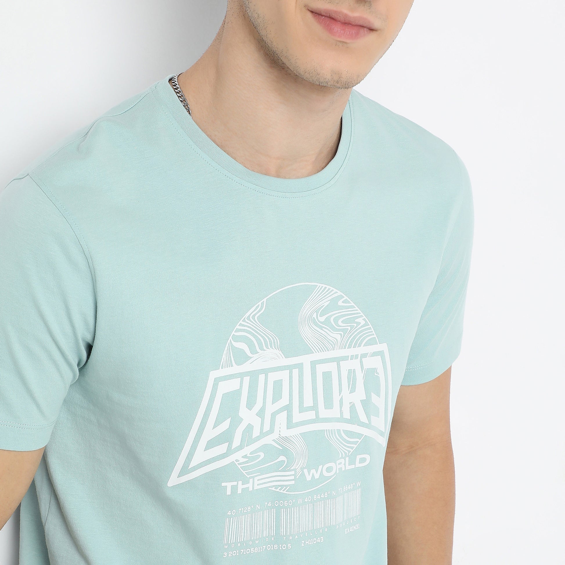 Modern Home Graphic Crew Neck T-Shirt