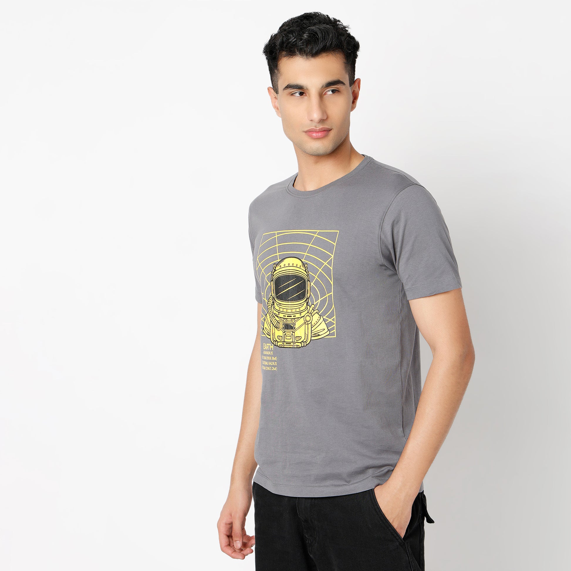 Regular Fit Graphic Regular Length T-Shirt