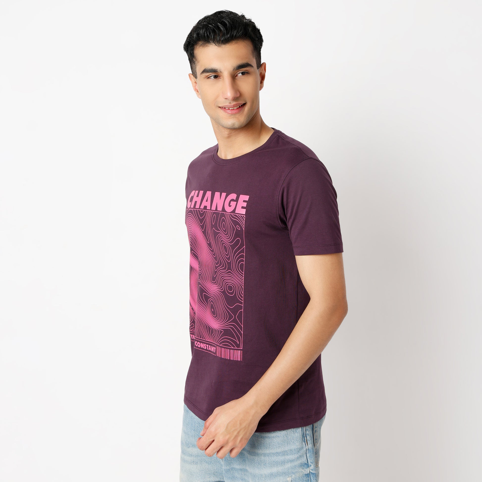 Regular Fit Graphic Regular Length T-Shirt