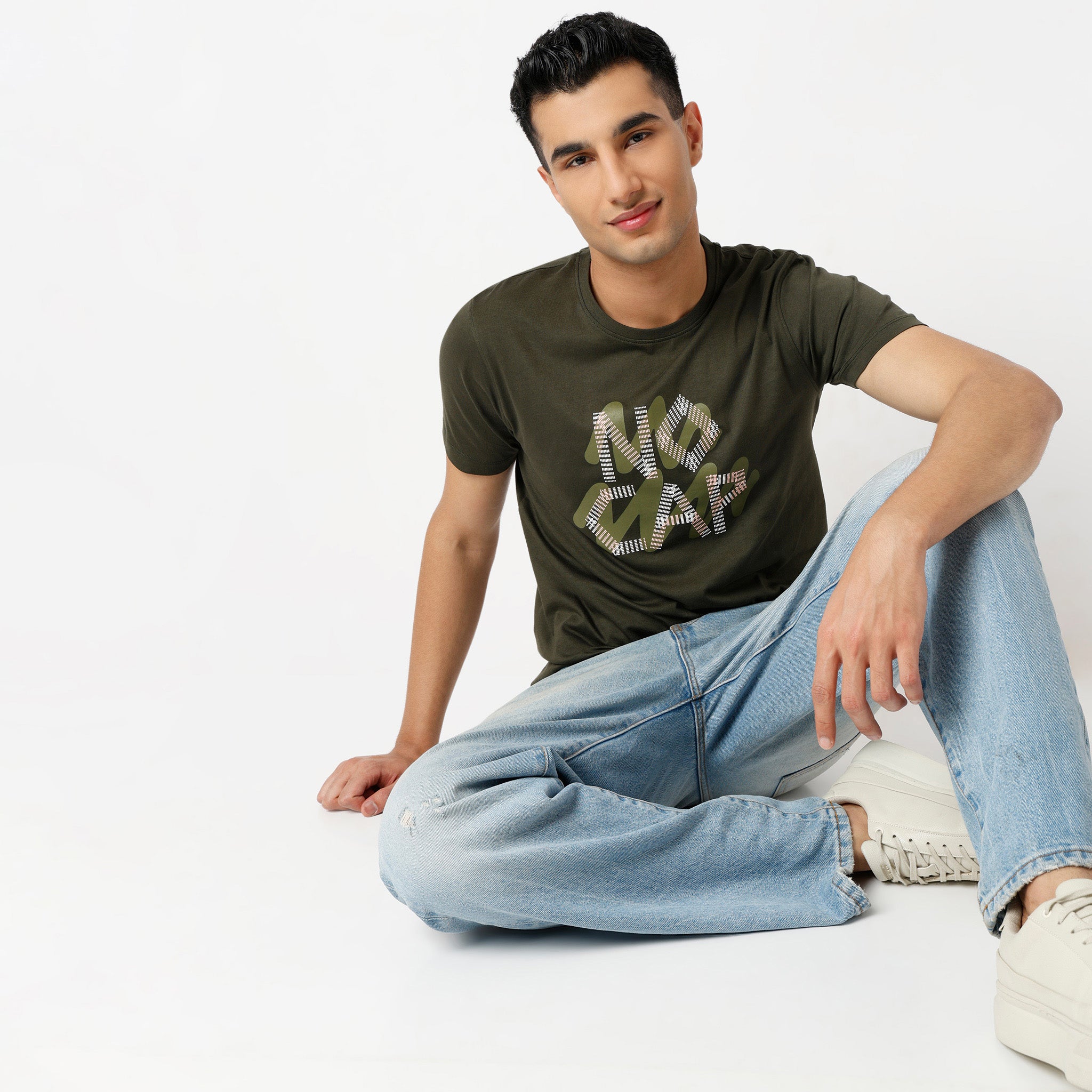 Regular Fit Graphic Regular Length T-Shirt