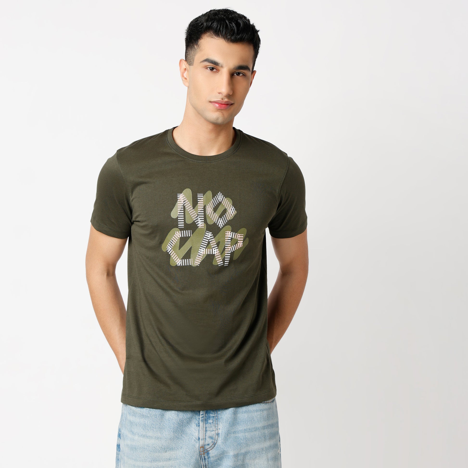 Regular Fit Graphic Regular Length T-Shirt