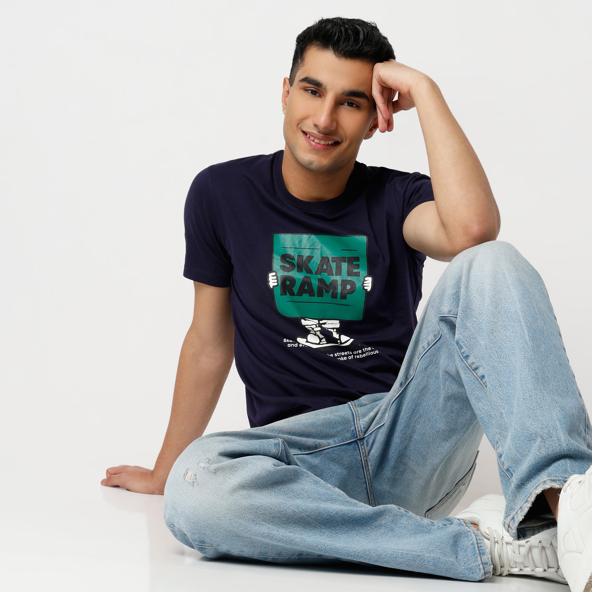 Regular Fit Graphic Regular Length T-Shirt