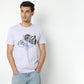 Regular Fit Graphic Crew Neck Regular Length T-Shirt