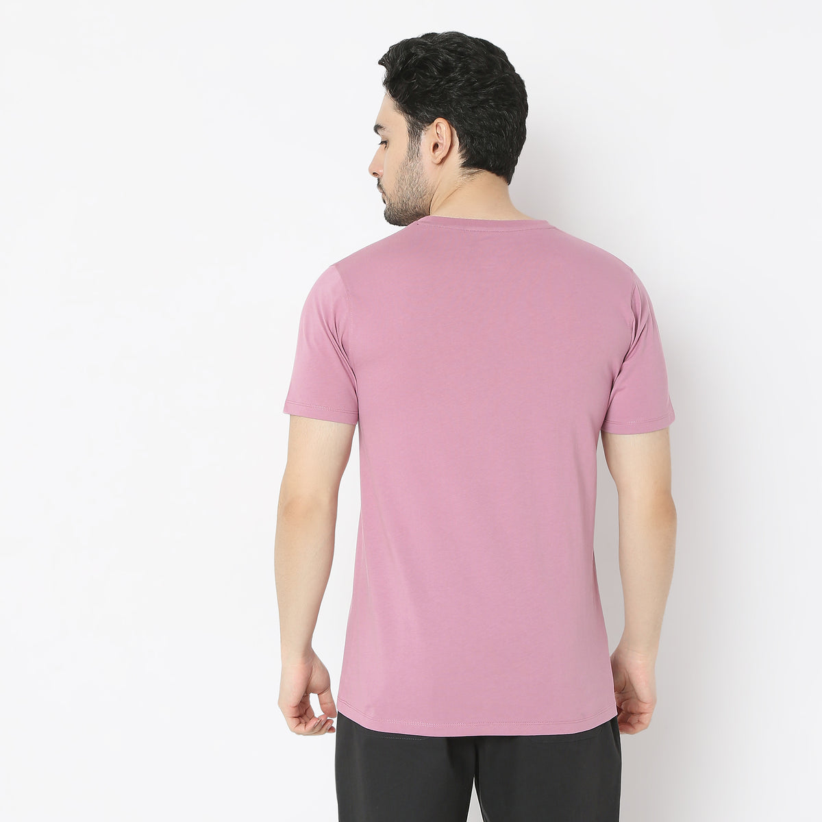 Regular Fit Graphic Crew Neck Regular Length T-Shirt